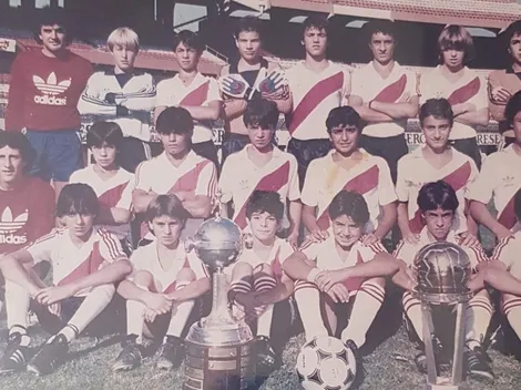 El pasado en River junto a Biscay y Buján del DT de Godoy Cruz