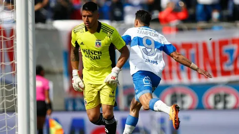 Fernando Zampedri, ex Rosario Central y Atlético Tucumán, marcó el gol de Universidad Católica.