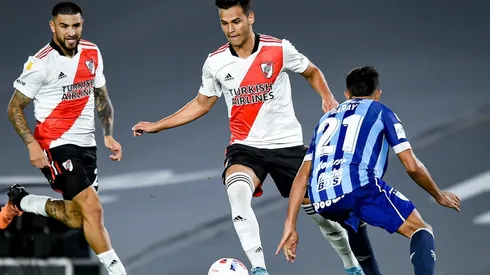 Cristian Ferreira volvió a jugar de manera oficial en River