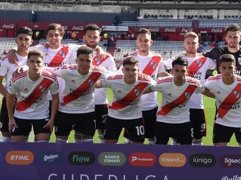 La llamativa formación de la Reserva cuando jugó por última vez en el Monumental