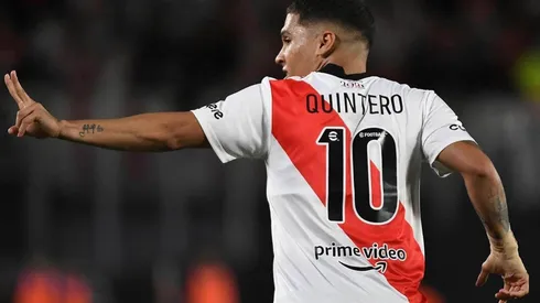 Juan Fernando Quintero, la gran figura de River, habló luego de realizarse los estudios por una molestia muscular. El colombiano se desgarró y será baja por tres semanas.