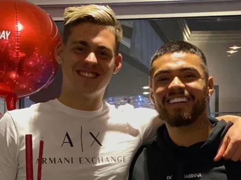 El cruce entre Girotti y Paulo Díaz en Instagram