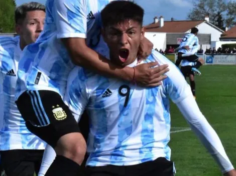 El golazo de Ruberto en la Selección Sub 17