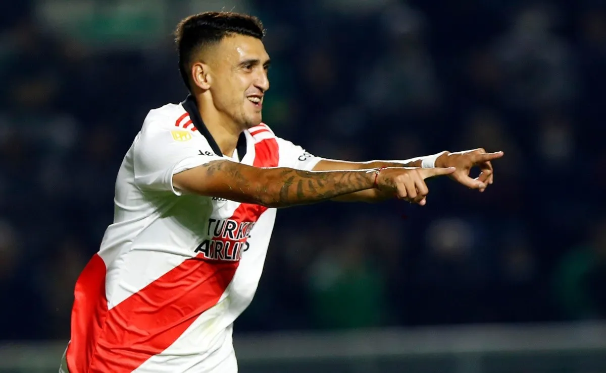 Matías Suárez marcó un golazó y estableció el 2 a 1 en el Florencio Sola