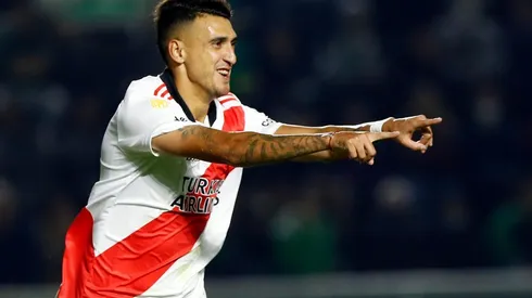 Matías Suárez marcó un golazó y estableció el 2 a 1 en el Florencio Sola