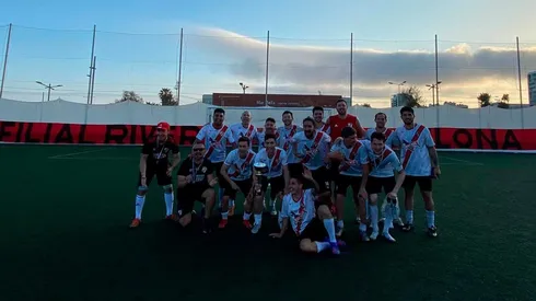 La Filial de River en Barcelona se consagró campeón de un torneo de peñas y filiales que se disputa en dicha ciudad, en el camino dejó a Boca en cuartos y le ganó la final a Racing.