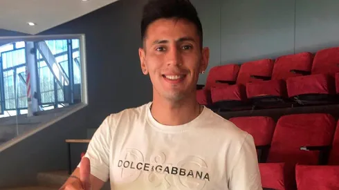 Fabrizio Angileri, que se irá libre de River a mitad de año, estuvo presente en el empate 0 a 0 entre Godoy Cruz y Vélez en el Estadio Malvinas Argentinas.