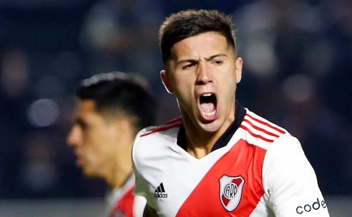 Enzo Fernández habló de la jugada del penal ante Banfield, además destacó lo realizado por el Taladro que le jugó de igual a igual a River.