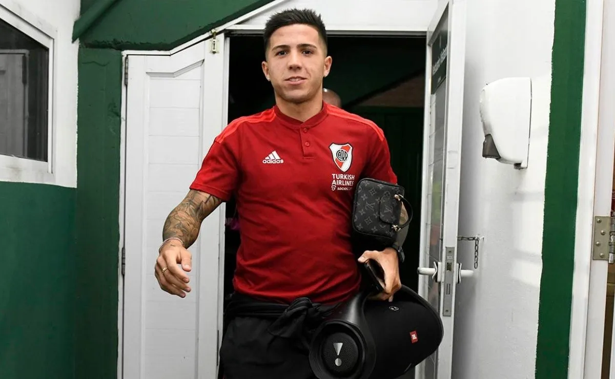 Enzo Fernández, la joya de River que interesa en los clubes más importantes de Europa.
