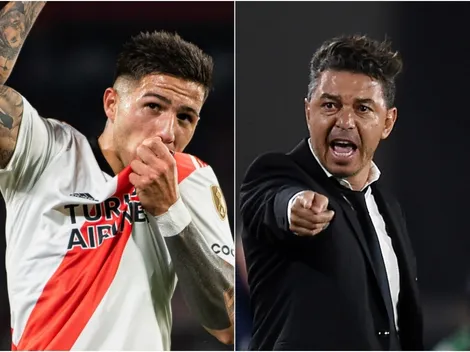 De Gallardo para Enzo Fernández: "Tiene un mundo por delante"