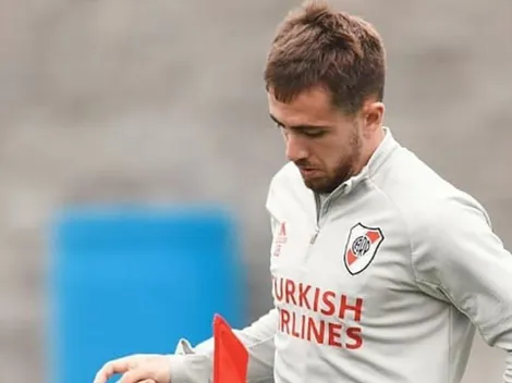 Se acerca el alta: Felipe Peña ya realiza trabajos de campo