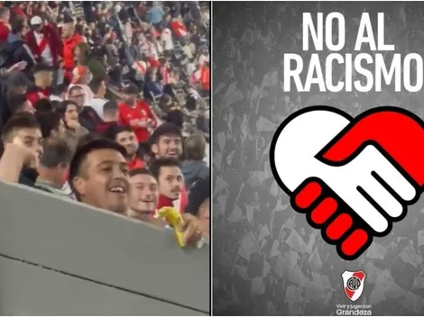 Repudiable: River sancionará al hincha que tuvo gestos xenófobos