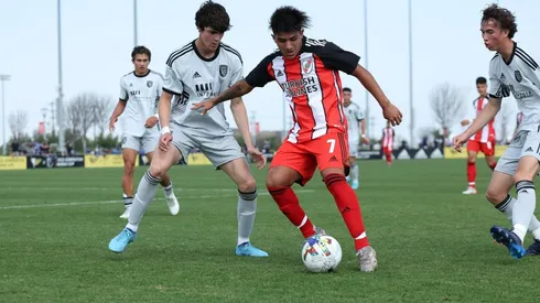 La Sexta División de River juega contra Tigres por un lugar en la final de la GA Cup 2022, los dirigidos por Borrelli vienen de ganarle 2 a 1 al Manchester United.
