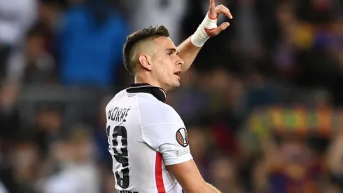 Rafael Borré hizo historia en el Camp Nou