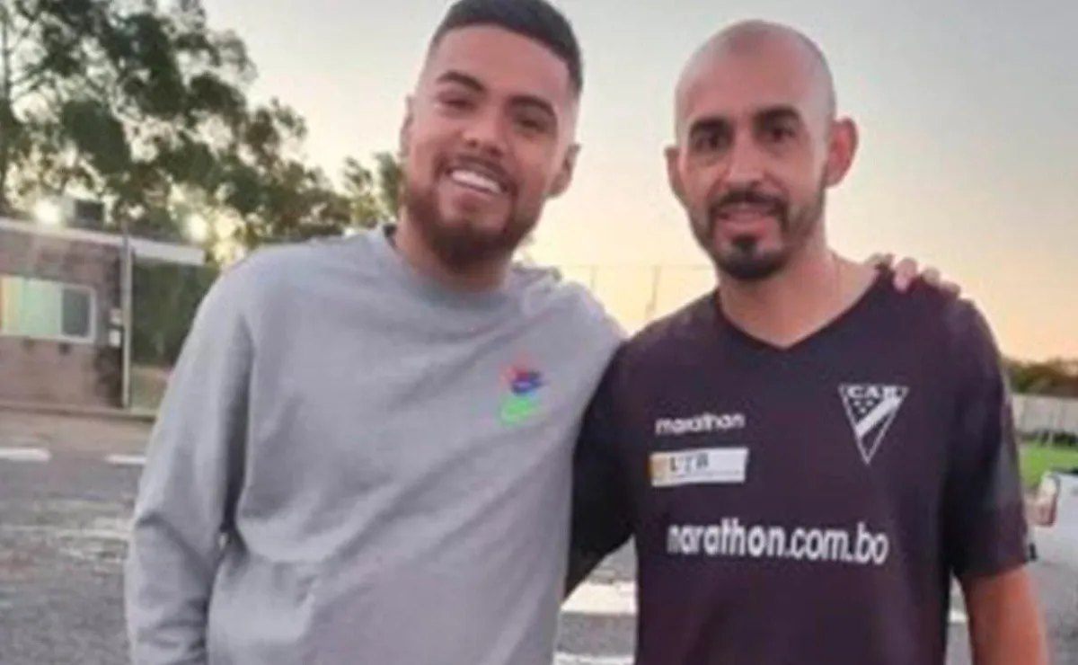 Paulo Díaz junto a Marcos Riquelme, el marcador central de River y el futbolista de Always Ready se conocen desde 2014 cuando compartieron plantel en Palestino.