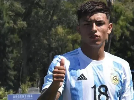 Ruberto anotó en el triunfo del Sub 17 en Francia