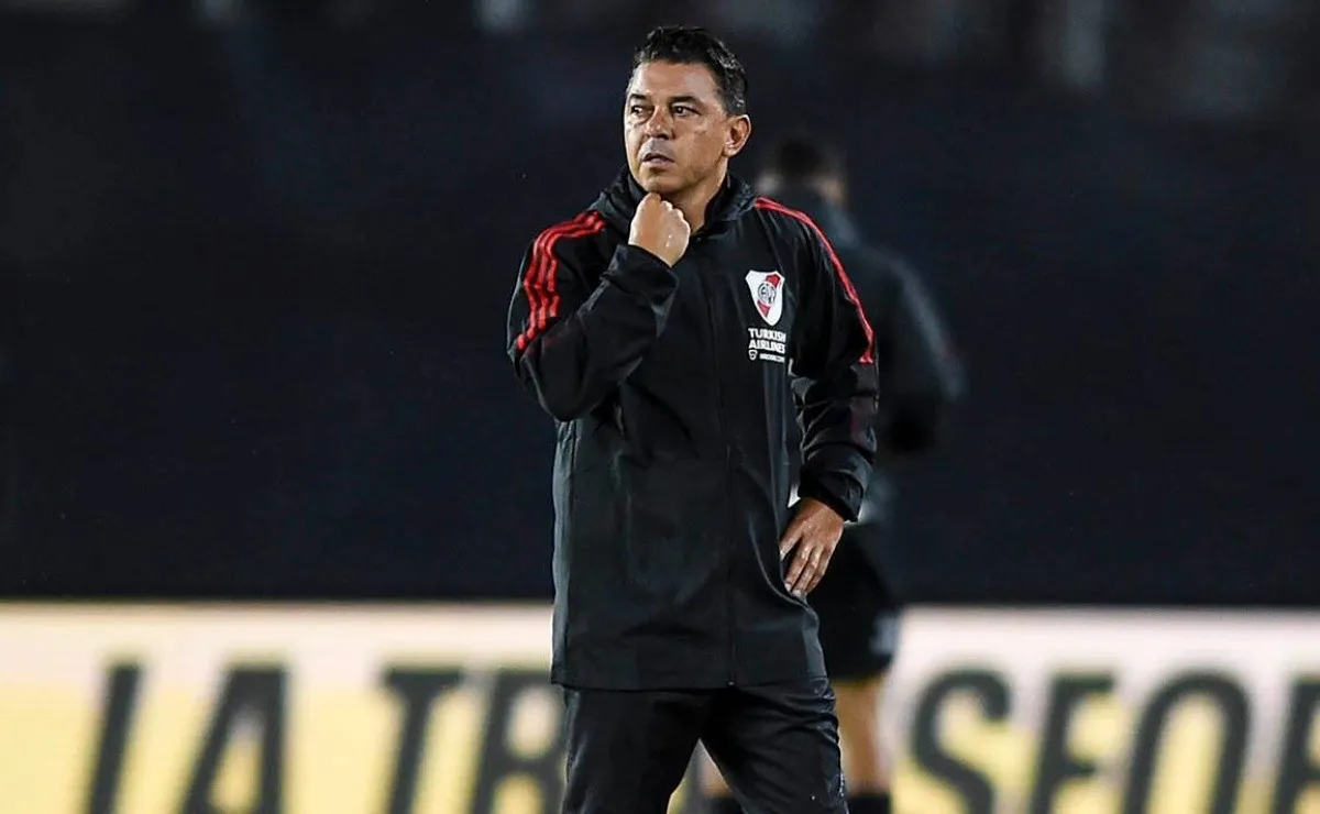 Marcelo Gallardo habló de la posible rotación, de la lesión de Barco y también analizó a Fortaleza, el próximo rival de River en la Copa Libertadores.