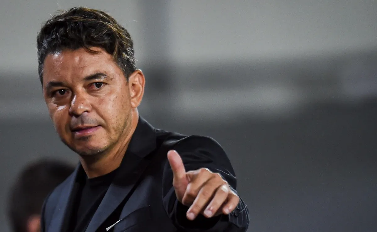 El Muñeco prepara el partido contra Fortaleza del miércoles por la noche en el Monumental.