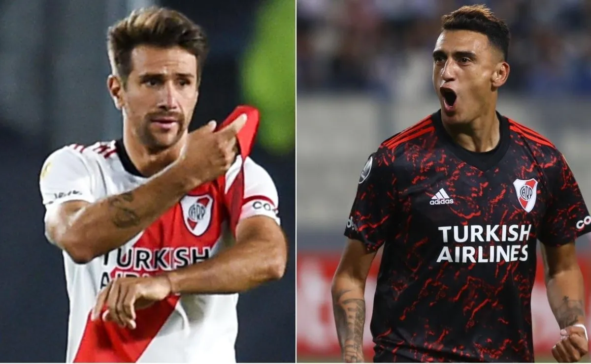 Leonardo Ponzio y Matías Suárez cruzaron mensajes en las redes tras el gol del cordobés para el triunfo de River en Lima por la Copa Libertadores.