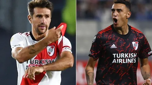 Leonardo Ponzio y Matías Suárez cruzaron mensajes en las redes tras el gol del cordobés para el triunfo de River en Lima por la Copa Libertadores.
