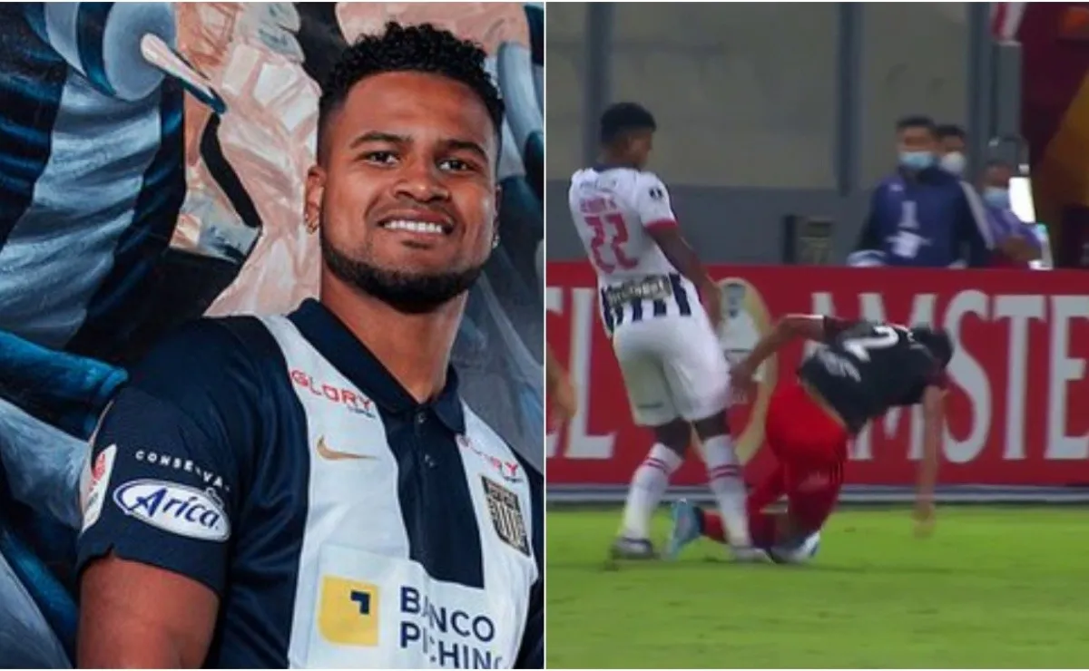 "Fue una jugada fortuita, no tuve mala intención", fue el descargo del futbolista peruano.