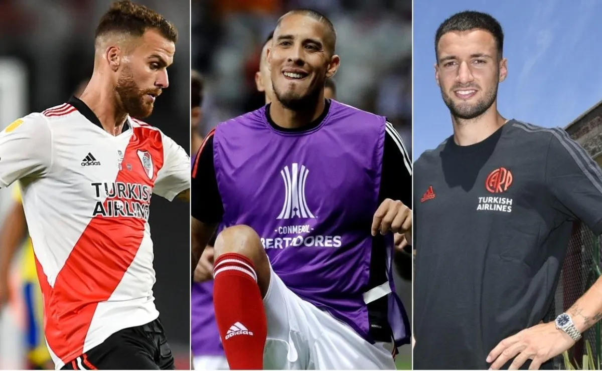 González Pirez, Maidana y Mammana, tres que pelean por el lugar que dejó vacante Paulo Díaz.
