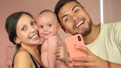 Paulo Díaz fue víctima de las bromas de su esposa post partido