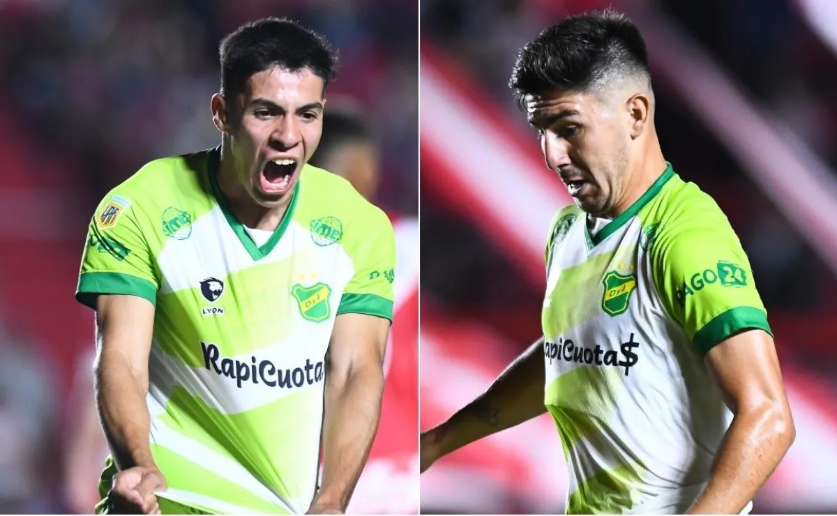 Tomás Galván y Agustín Fontana son los dos jugadores de River a préstamo que están en Defensa y Justicia.