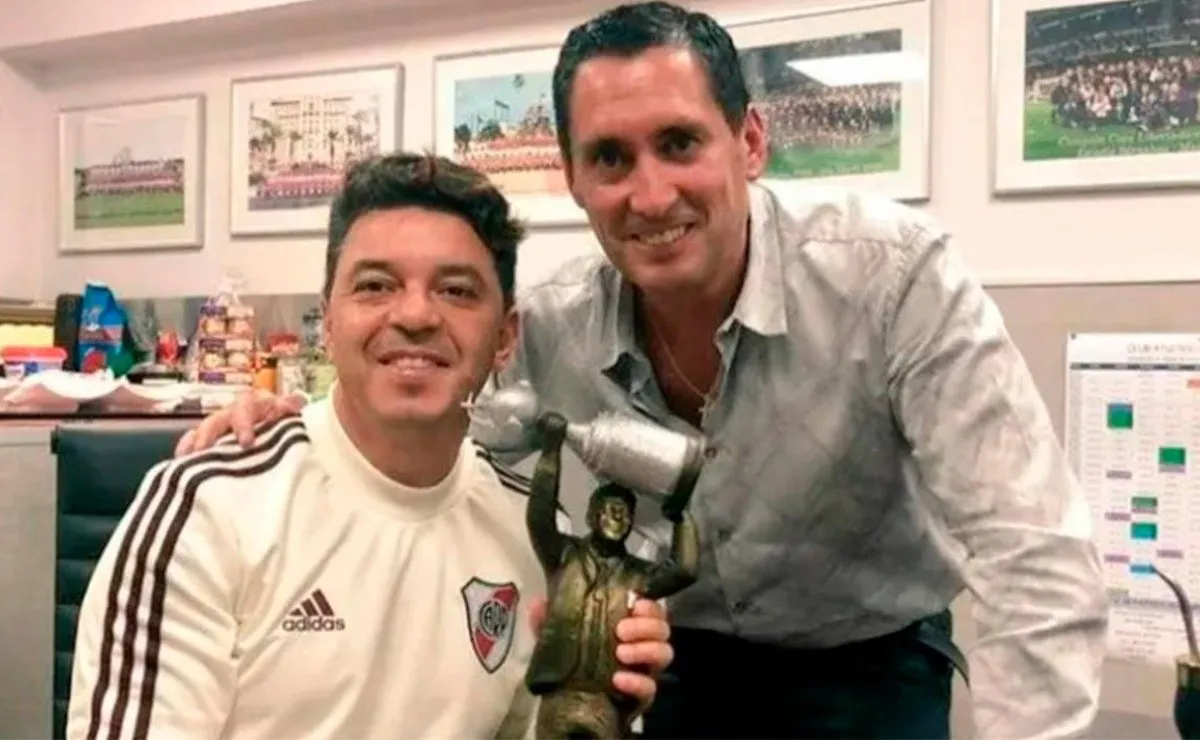 Marcelo Gallardo tendrá su estatua en las inmediaciones del Monumental junto a la de Ángel Labruna.