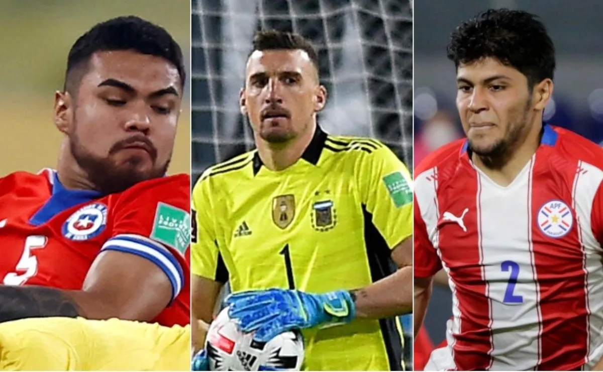 Díaz, Armani y Rojas, tres los jugadores de River que sumaron minutos en la última doble fecha de Eliminatorias.
