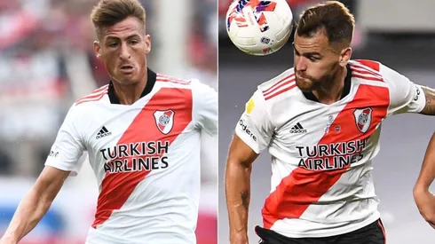 Braian Romero y Leandro González Pirez fueron exigidos este jueves en el River Camp.