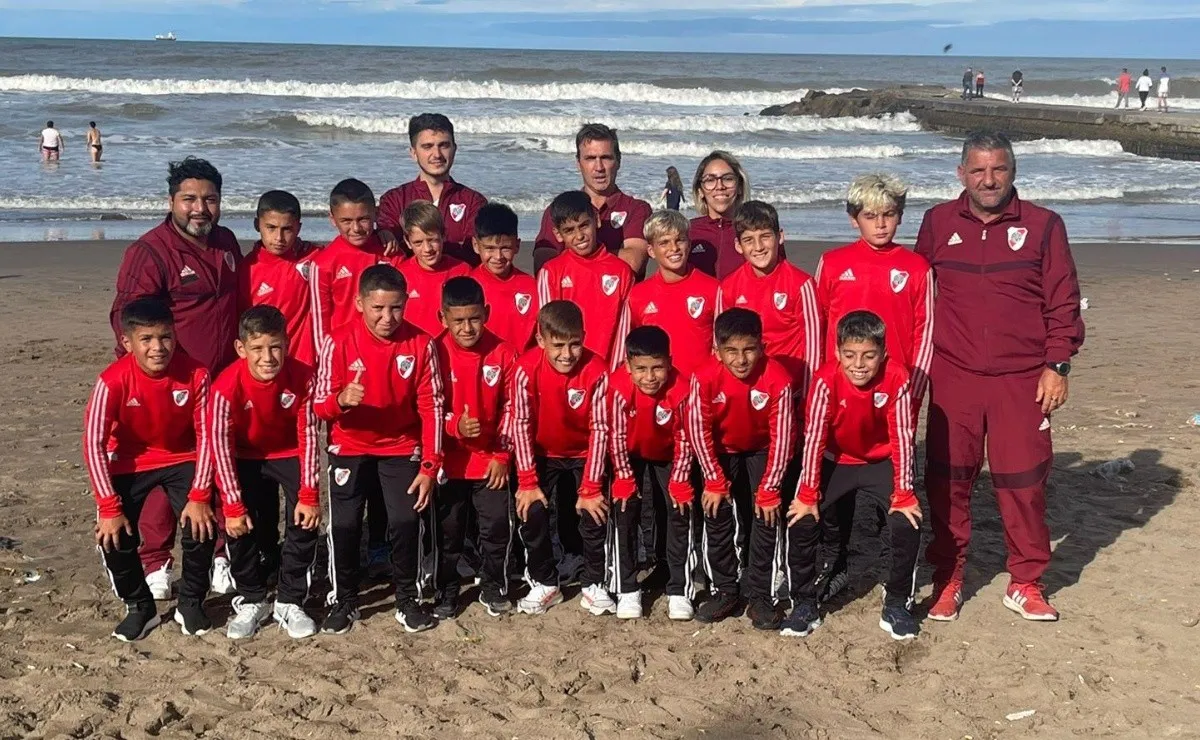 La categoría 2011 de River viajó a Mar del Plata para participar de la Copa TNT Sports