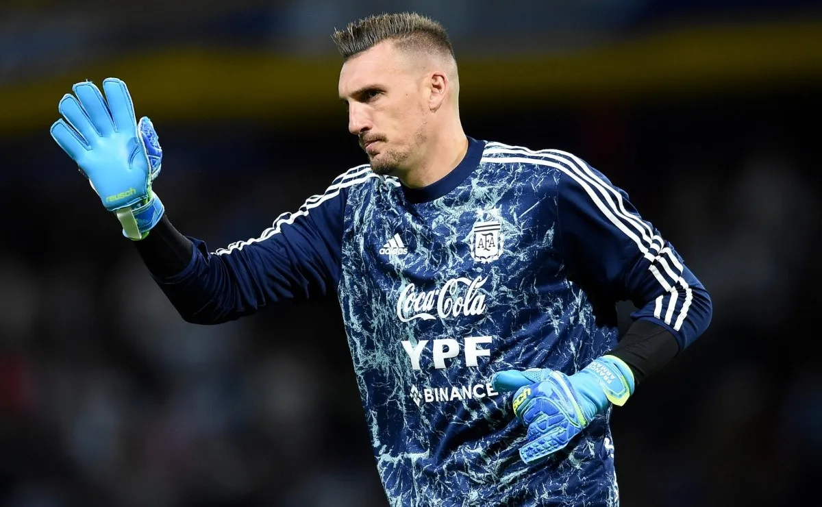 Franco Armani volvió a decir presente en el arco de la Selección Argentina