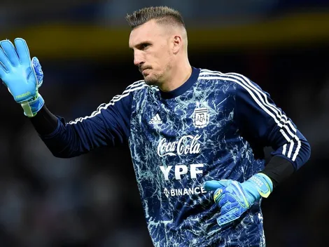 Armani fue titular en la goleada de Argentina ante Venezuela