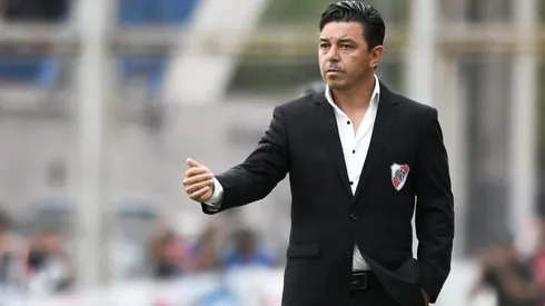 Gallardo empieza a preparar el partido del próximo sábado con Defensa y Justicia.