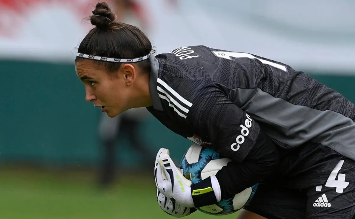 Daniela Pontel, arquera de River, habló del supeclásico que se viene y expresó su felicidad por poder jugar el partido en el Estadio Monumental.