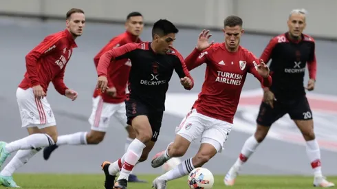 Tomás Pochettino marcó uno de los goles del Más Grande ante el Globo.