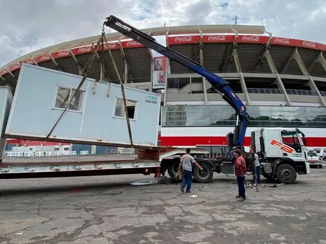 Comienzan las obras en el Monumental