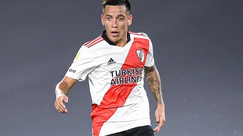 Esequiel Barco fue reemplazado a los 15 minutos del segundo tiempo ante Boca por una molestia física.