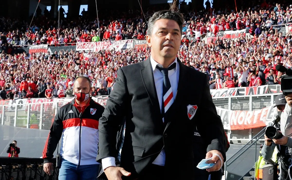 El Muñeco sorprendió con la corbata en el último Superclásico
