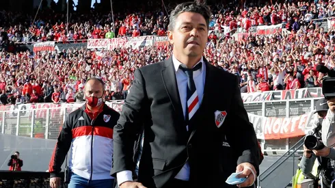 El Muñeco sorprendió con la corbata en el último Superclásico