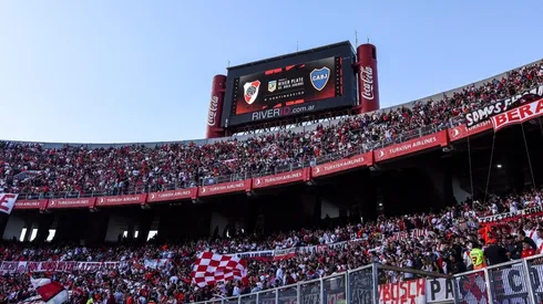 Todo el color de los hinchas de River en la previa del superclásico