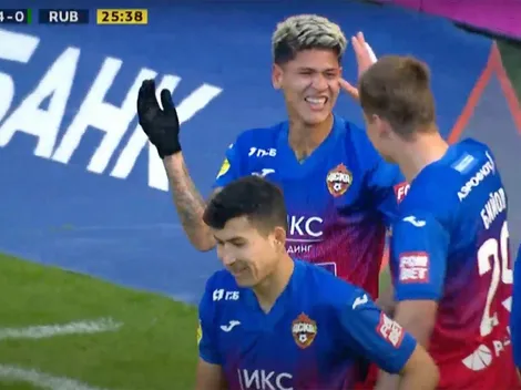 Se destapó: primer gol de Carrascal en Rusia