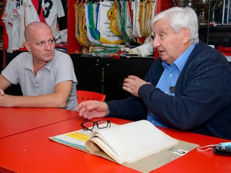 El autor de un gol histórico visitó el Museo River