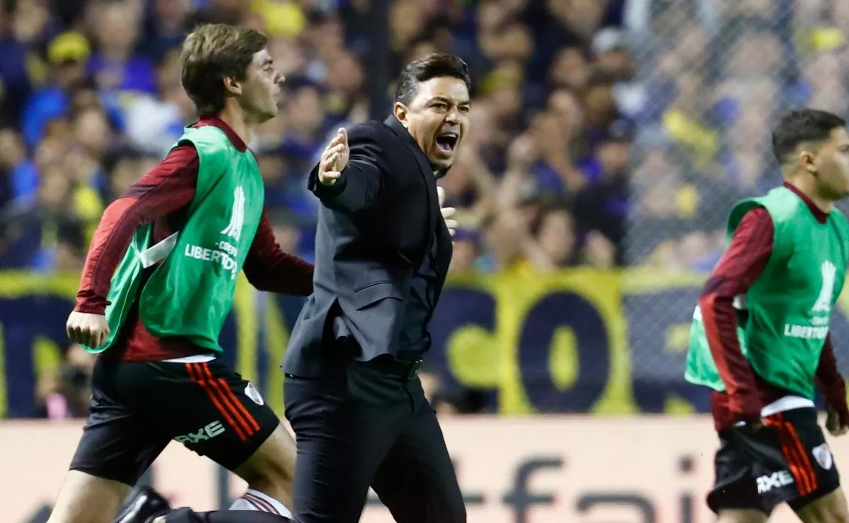 El desahogo del Muñeco en la vuelta de las semifinales de la Libertadores 2019.