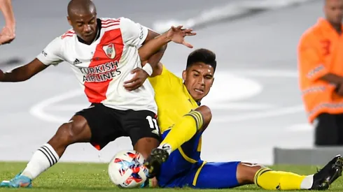 River no jugó un gran partido y pagó caro un error propio en defensa.