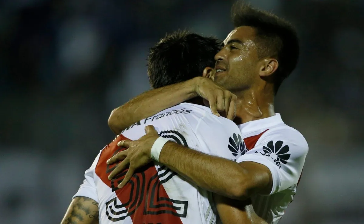 Scocco y el Pity recordaron la final en Mendoza