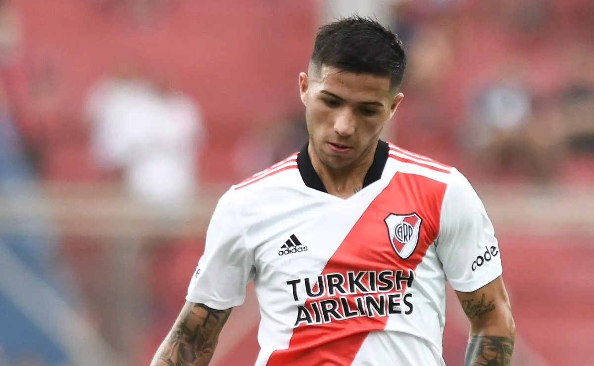 Enzo Fernández es uno de los puntos más altos de River en lo que va del campeonato.