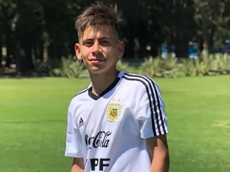El partidazo del "Diablito" Echeverri en la Sub-17