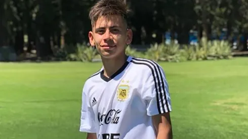 El Diablito es habitual convocado de la Sub-17 dirigida por Pablo Aimar.